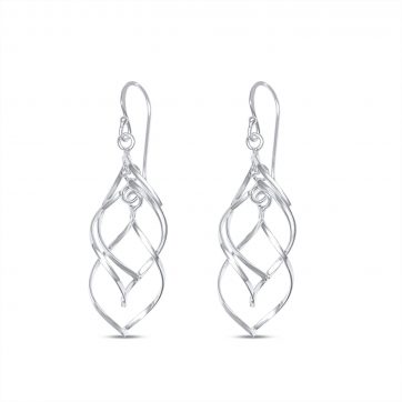 petsios Σκουλαρίκια κρεμαστά έλικες