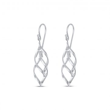 petsios Σκουλαρίκια κρεμαστά έλικες