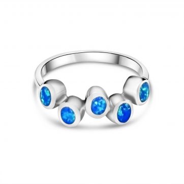 petsios Δαχτυλίδι με πέτρες όπαλ 