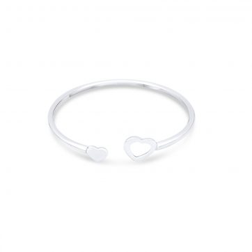 petsios Βραχιόλι κύκλος με καρδιές