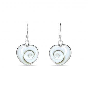 petsios Σκουλαρίκια με μάτι της θάλασσας κρεμαστά