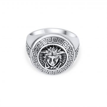 petsios Δαχτυλίδι με κεφαλή Μέδουσας