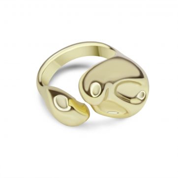 petsios Gold plated ring 