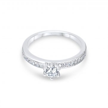 petsios Δαχτυλίδι με πέτρες ζιργκόν