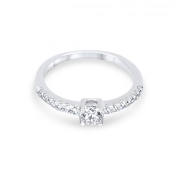 petsios Δαχτυλίδι με πέτρες ζιργκόν