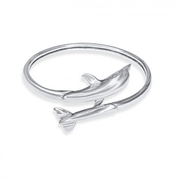 petsios Βραχιόλι κύκλος με δελφίνι