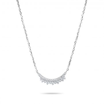 petsios Κολιέ με πέτρες ζιργκόν