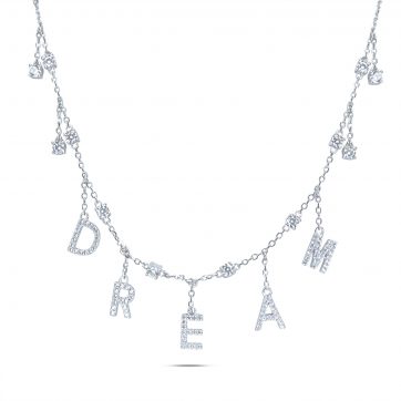 petsios Necklace with zircon stones