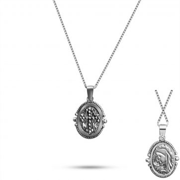 petsios Κολιέ κωνσταντινάτο οξειδωμένο