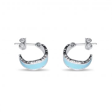 petsios Κρίκοι με σμάλτο (14mm)