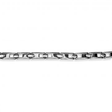 petsios Steel bracelet with meander