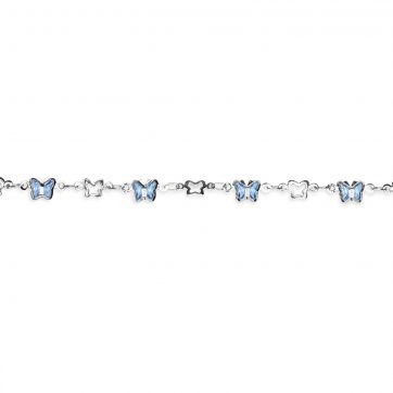 petsios Anklet with butterflies
