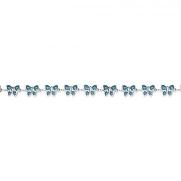 petsios Anklet with butterflies