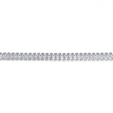 petsios Βραχιόλι ατσάλι με πέτρες