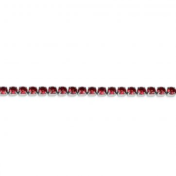 petsios Βραχιόλι ατσάλι με πέτρες