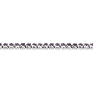 petsios Βραχιόλι ατσάλι με πέτρες