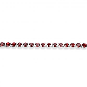 petsios Βραχιόλι ατσάλι με πέτρες