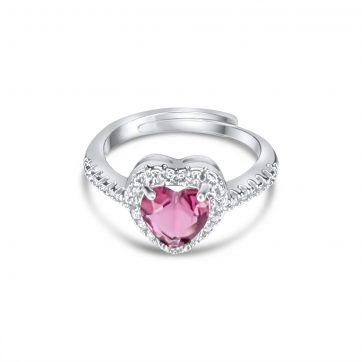 petsios Multi stone stainless steel ring