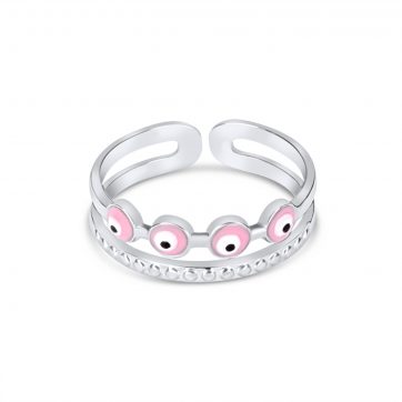 petsios Steel eye ring