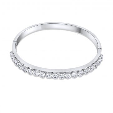 petsios Steel bracelet with rhinestones