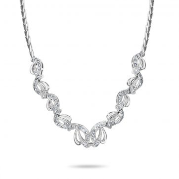 petsios Οξειδωμένο κολιέ με μαρκασίτες