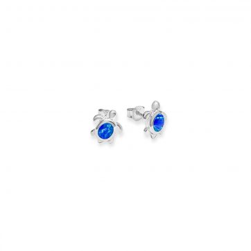 petsios Stud turtles opal earrings 