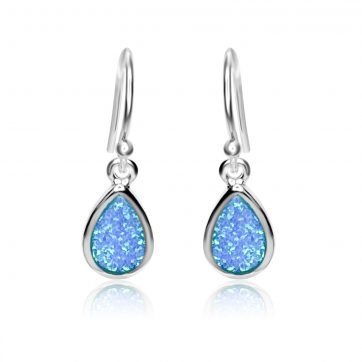 petsios Dangle opal earrings