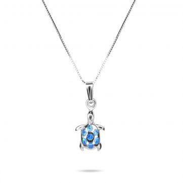 petsios Opal turtle pendant
