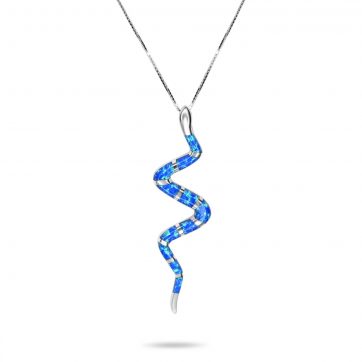 petsios Opal snake pendant