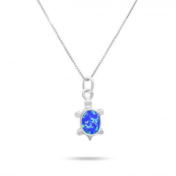 petsios Opal turtle pendant