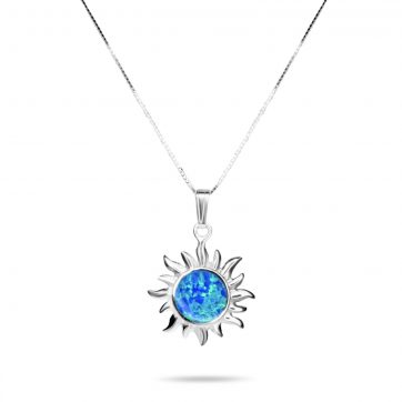 petsios Opal sun pendant