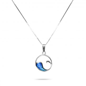 petsios Opal wave pendant