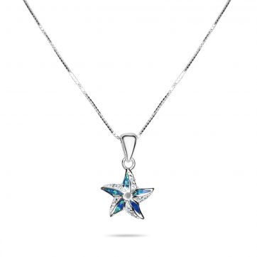 petsios Opal starfish pendant