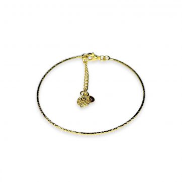 petsios Gold plated bangle bracelet