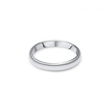petsios Silver band ring 3mm