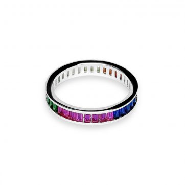 petsios Ring with zircon stones