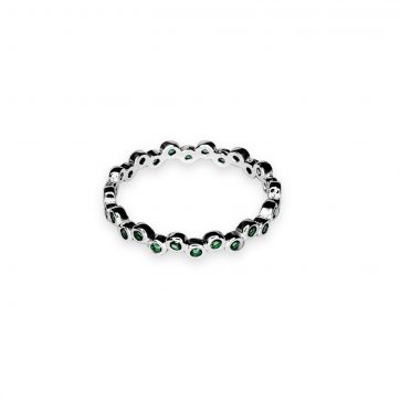 petsios Ring with zircon stones