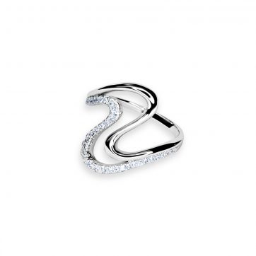 petsios Ring with zircon stones