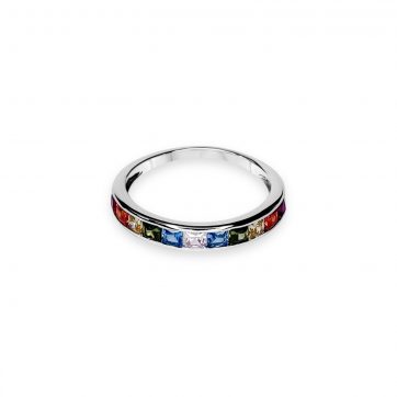 petsios Ring with zircon stones