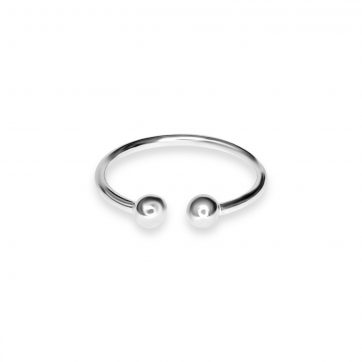 petsios Silver polished ring