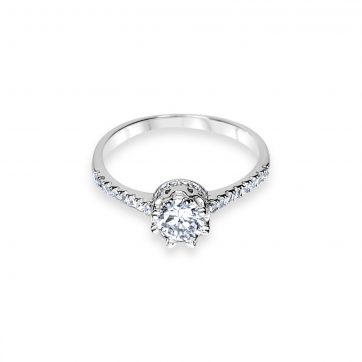 petsios Ring with zircon stones