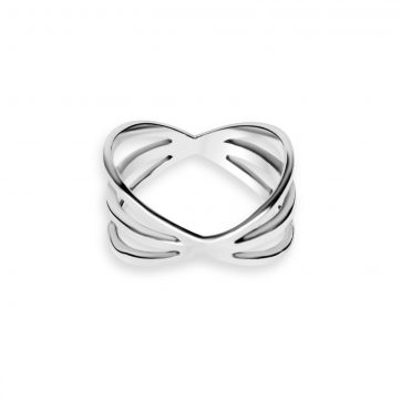 petsios Silver polished ring