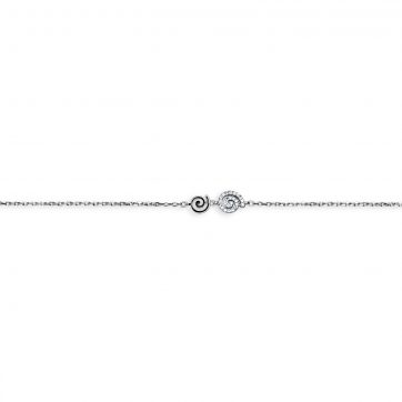 petsios Spiral bracelet with zircon stones