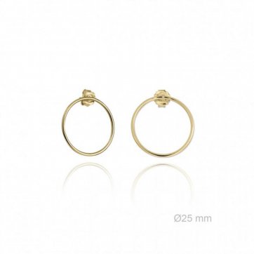 petsios Επίχρυσα σκουλαρίκια