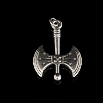 petsios Double axe pendant